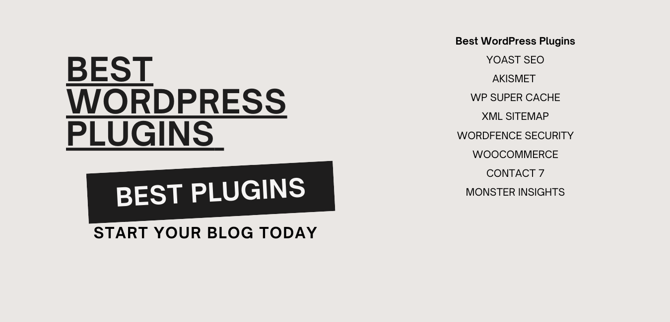 You are currently viewing 10 best & free WordPress plugins for blogs & websites 2023