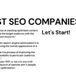10 best SEO companies in the world most successful 2024